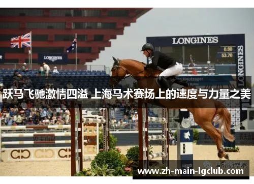跃马飞驰激情四溢 上海马术赛场上的速度与力量之美